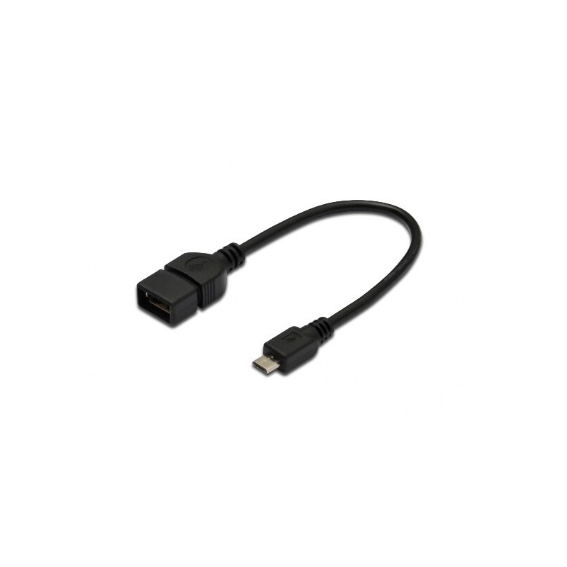 CAVO OTG MICRO-USB-M TO USB-A-F 20CM