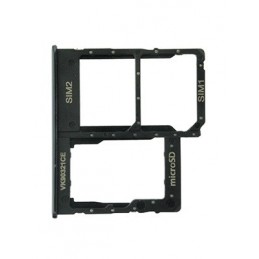 CARRELLO SIM/MEMORY CARD SAMSUNG GALAXY A40 SM-A405 NERO