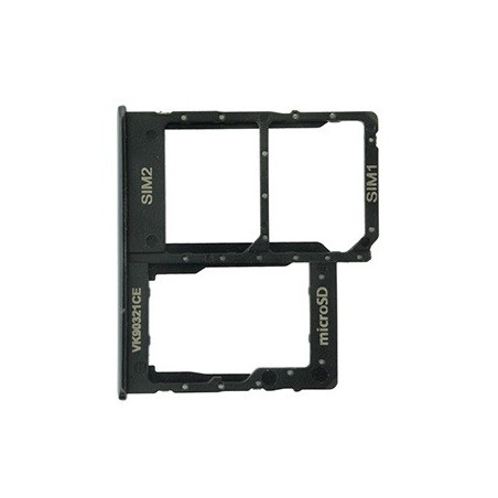 CARRELLO SIM/MEMORY CARD SAMSUNG GALAXY A40 SM-A405 NERO