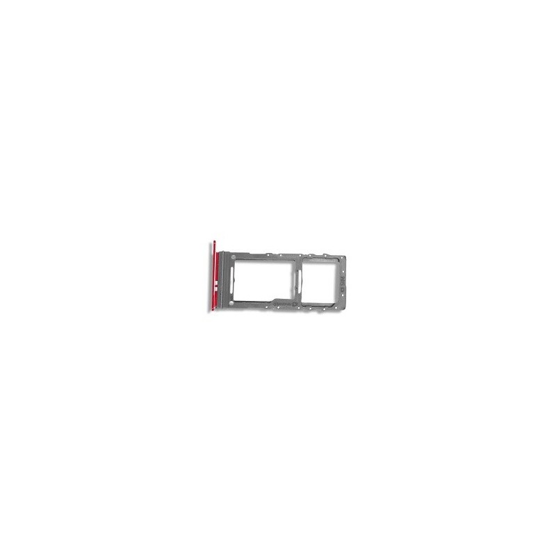 CARRELLO SIM/MEMORY CARD SAMSUNG GALAXY S10 SM-G973 ROSSO