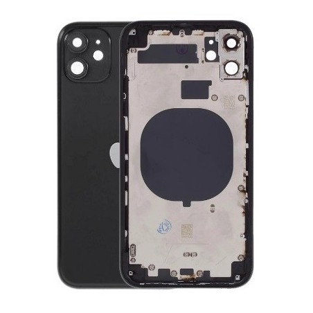 COVER POSTERIORE APPLE IPHONE 11 NERO