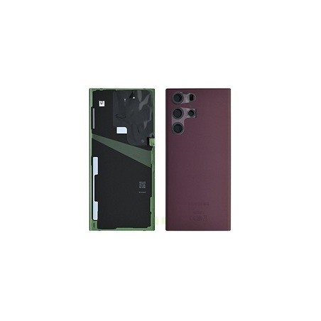 COVER BATTERIA SAMSUNG SM-S908 GALAXY S22 ULTRA BURGUNDY RED