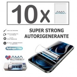 PELLICOLA FRONTALE AMASCREEN UNIVERSALE STRONG TRASPARENTE - SET 10 PZ.