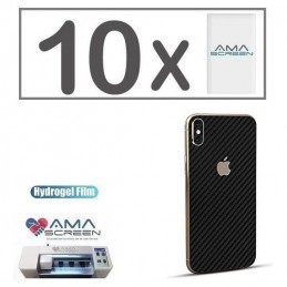 PELLICOLA POSTERIORE AMASCREEN UNIVERSALE CARBON - SET 10 PZ.