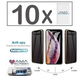 PELLICOLA FRONTALE AMASCREEN UNIVERSALE OPACA PRIVACY - SET 10 PZ.