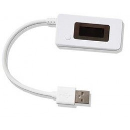 USB TESTER TENSIONE BATTERIA KCX-017 BIANCO