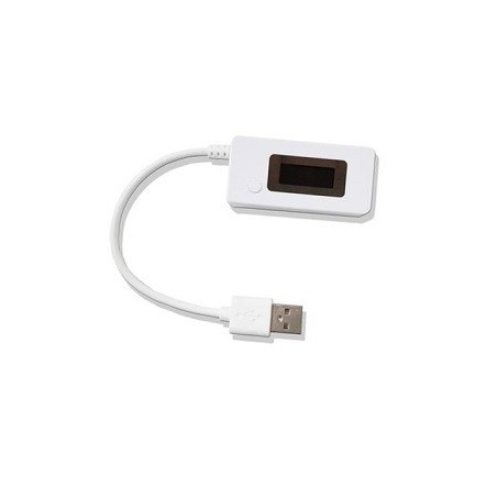 USB TESTER TENSIONE BATTERIA KCX-017 BIANCO