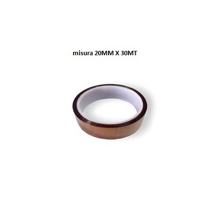 NASTRO ADESIVO KAPTON 20MMX30MT