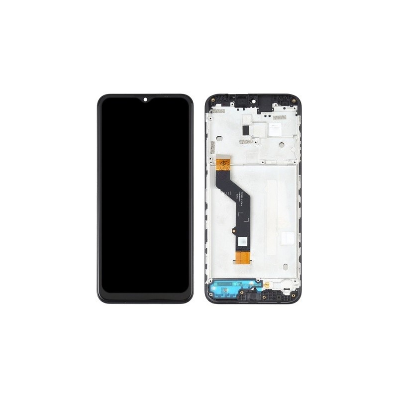 DISPLAY MOTOROLA MOTO E7 PLUS NERO ORIGINALE