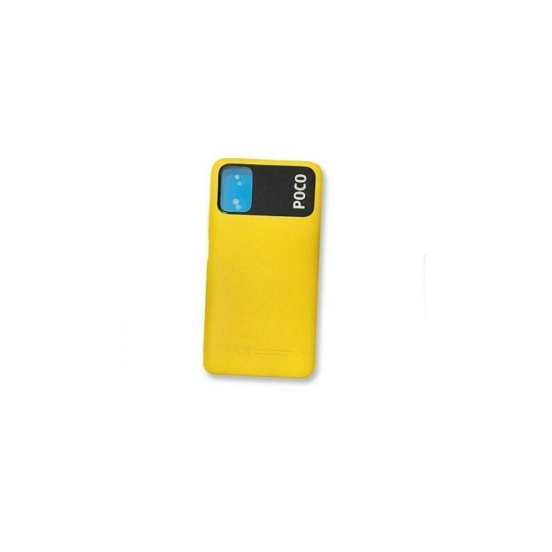 COVER BATTERIA XIAOMI POCO M3 GIALLO