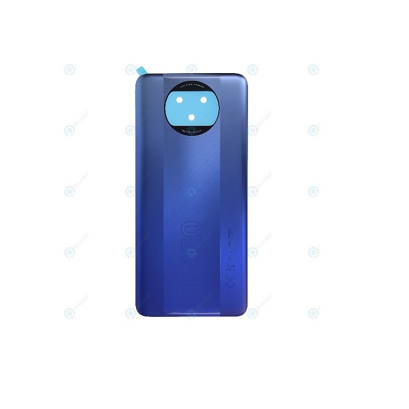 COVER BATTERIA XIAOMI POCO X3 PRO FROST BLUE ORIGINALE