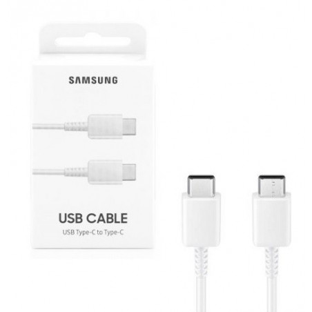 CAVO SAMSUNG TYPE-C / TYPE-C 1MT BIANCO (EP-DA705BWE)