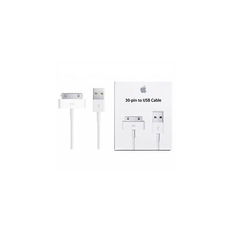 CAVO APPLE IPHONE 30 PIN / USB 1MT BIANCO (MA591G/B) CAVO APPLE IPHONE 30 PIN / USB 1MT BIANCO (MA591G/B)