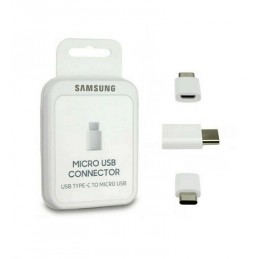 ADATTATORE SAMSUNG MICRO USB A TYPE-C BIANCO (EE-GN930BWE)