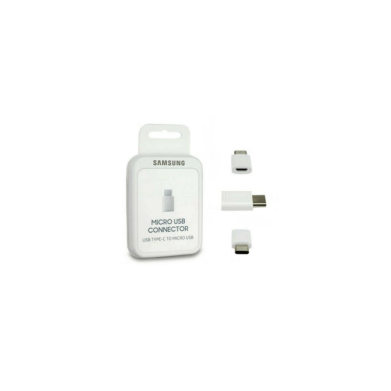 ADATTATORE SAMSUNG MICRO USB A TYPE-C BIANCO (EE-GN930BWE)