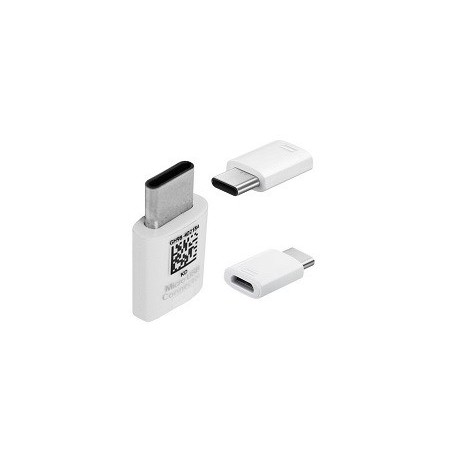 ADATTATORE SAMSUNG MICRO USB A TYPE-C BIANCO (GH96-12487A)