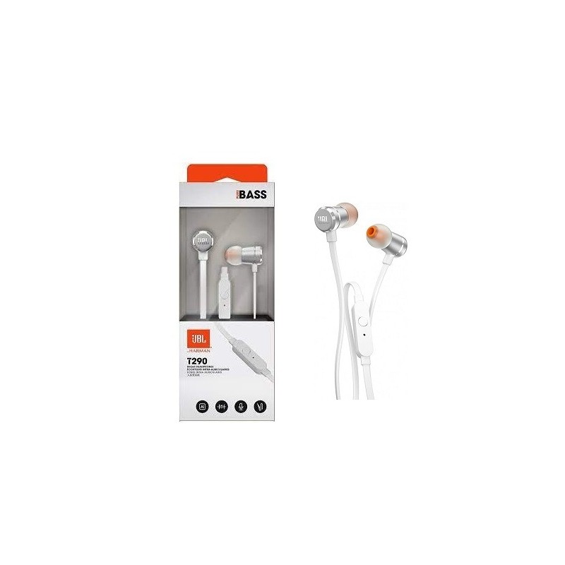 AURICOLARE JBL (JACK 3.5MM) T290 SILVER