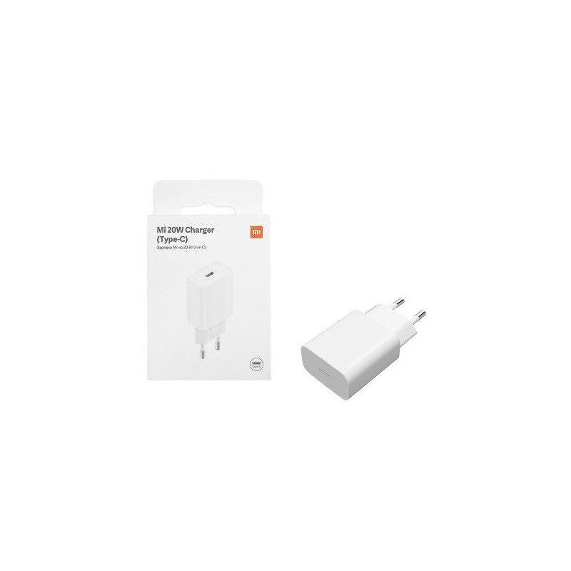 CARICABATTERIE TYPE-C XIAOMI BIANCO (BHR4927GL) 20W