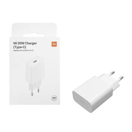 CARICABATTERIE TYPE-C XIAOMI BIANCO (BHR4927GL) 20W