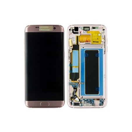 DISPLAY SAMSUNG GALAXY S7 EDGE SM-G935 GOLD ROSA
