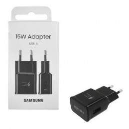 CARICABATTERIE USB SAMSUNG FAST CHARGER EP-TA20EBE NERO 15W