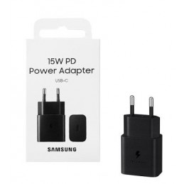 CARICABATTERIE TYPE-C SAMSUNG FAST CHARGER EP-T1510NBEGEU NERO 15W