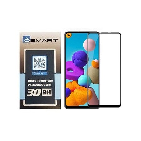 VETRO TEMPERATO SAMSUNG GALAXY A32 SM-A325 - 3D BORDINO NERO