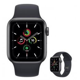 APPLE WATCH SERIE SE 40MM (GPS) ALLUMINIO GREY CON CINTURINO SPORT NERO MKQ13TY/A A2351