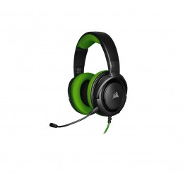 CUFFIE CON MICROFONO CORSAIR HS35 VERDE