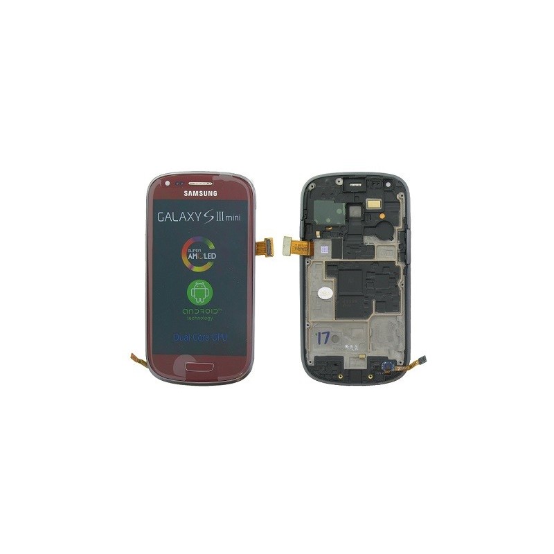 DISPLAY SAMSUNG GALAXY S3 MINI GT-I8190 ROSSO