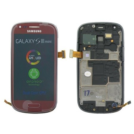 DISPLAY SAMSUNG GALAXY S3 MINI GT-I8190 ROSSO