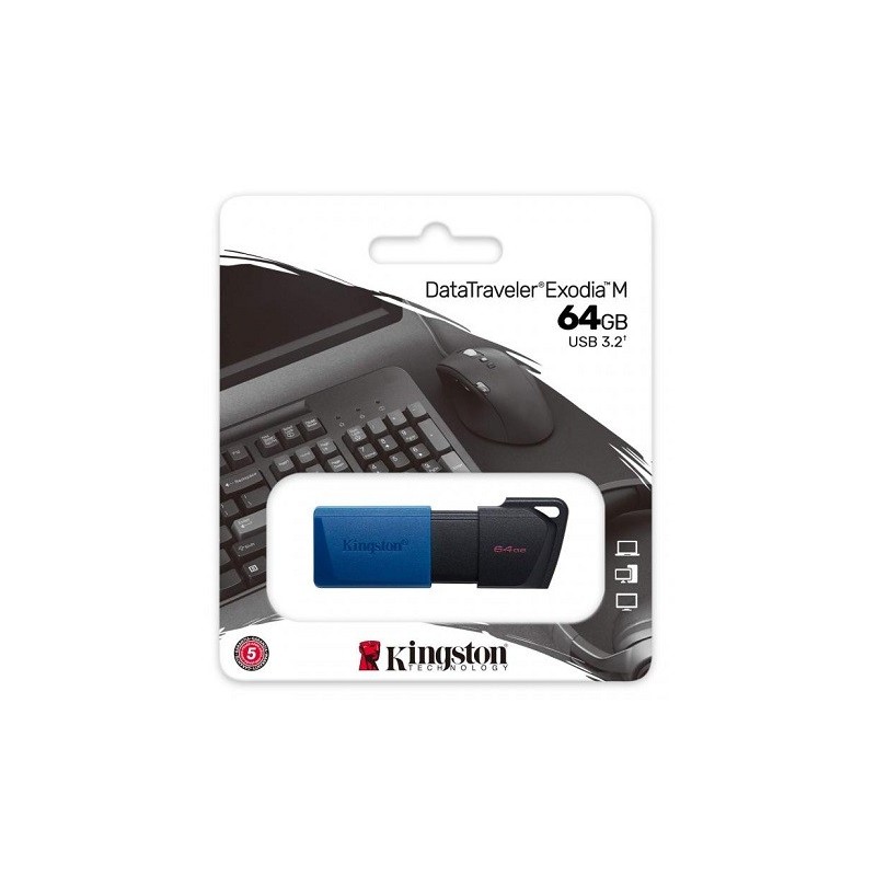 PENDRIVE 64GB USB KINGSTON DTXM/64GB