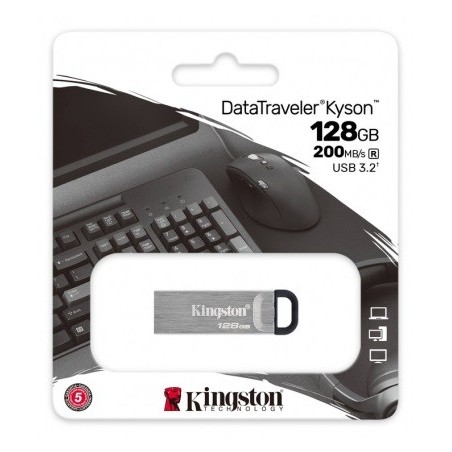 PENDRIVE 128GB USB KINGSTON DTKN/128GB