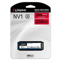 SSD 250GB KINGSTON NV1 NVME PCIE M.2 2280 SNVS/250G