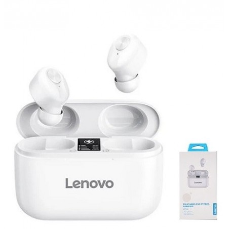 AURICOLARI BLUETOOTH LENOVO HT18 BIANCO