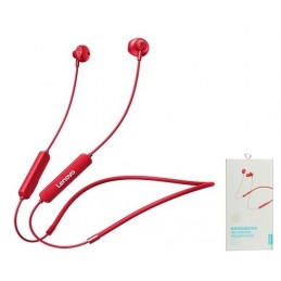 AURICOLARI BLUETOOTH LENOVO HE05 ROSSO