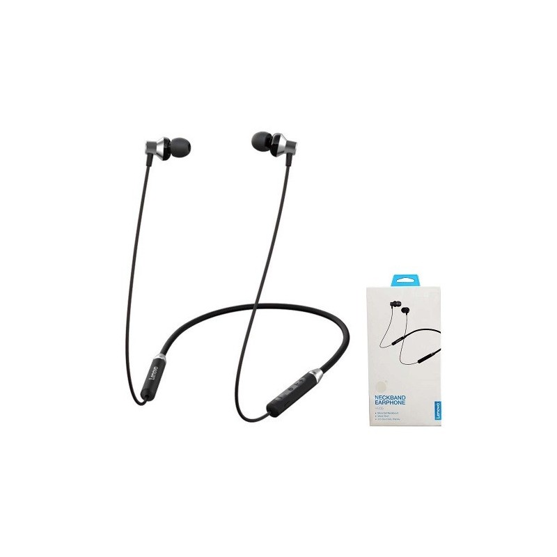 AURICOLARI BLUETOOTH LENOVO HE05 NERO