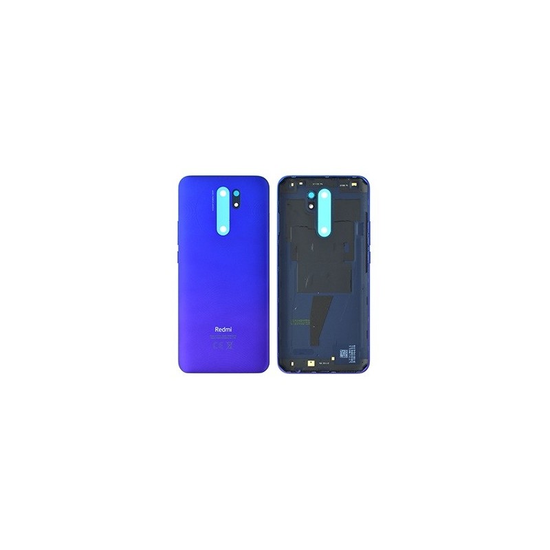 COVER POSTERIORE XIAOMI REDMI 9 CARBON BLU