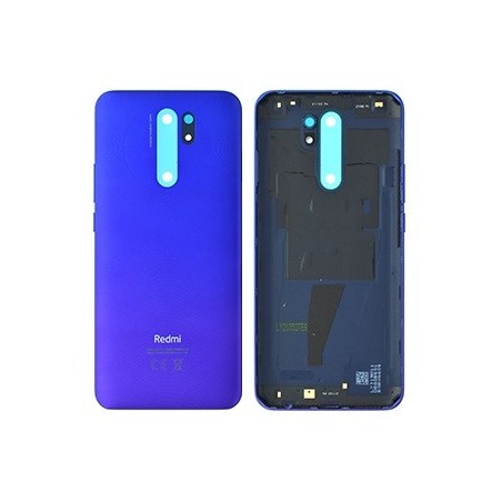 COVER POSTERIORE XIAOMI REDMI 9 CARBON BLU
