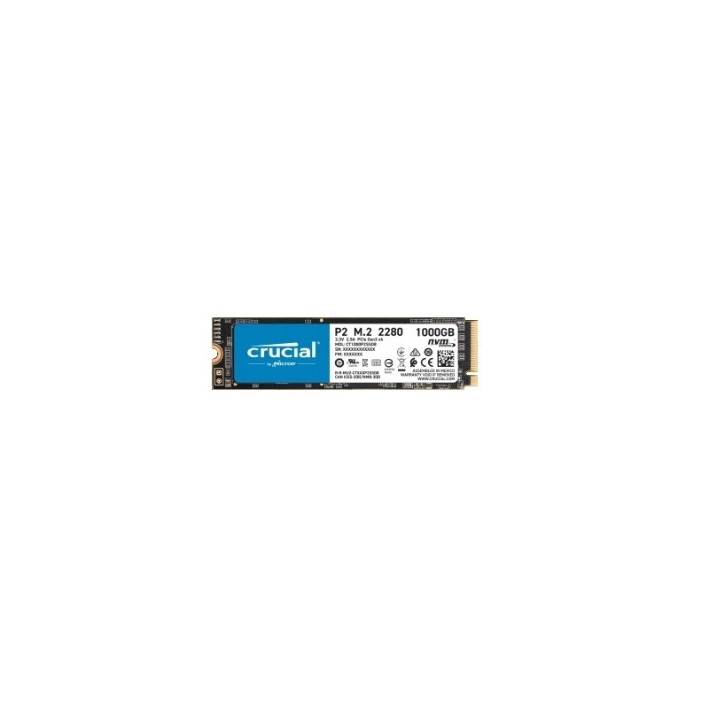 SSD 1000GB CRUCIAL P2 M.2 NVME CT1000P2SSD8