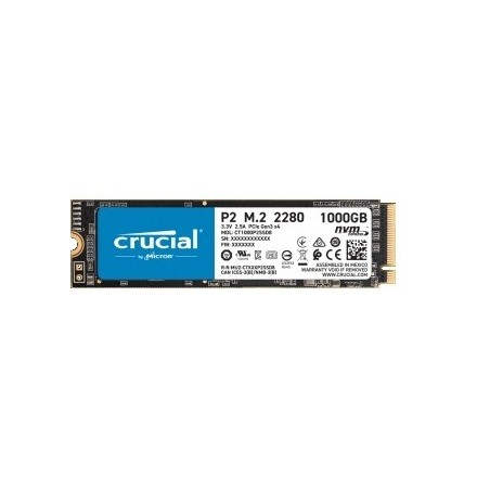 SSD 1000GB CRUCIAL P2 M.2 NVME CT1000P2SSD8
