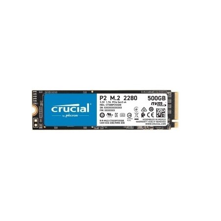 SSD 500GB CRUCIAL P2 M.2 NVME CT500P2SSD8
