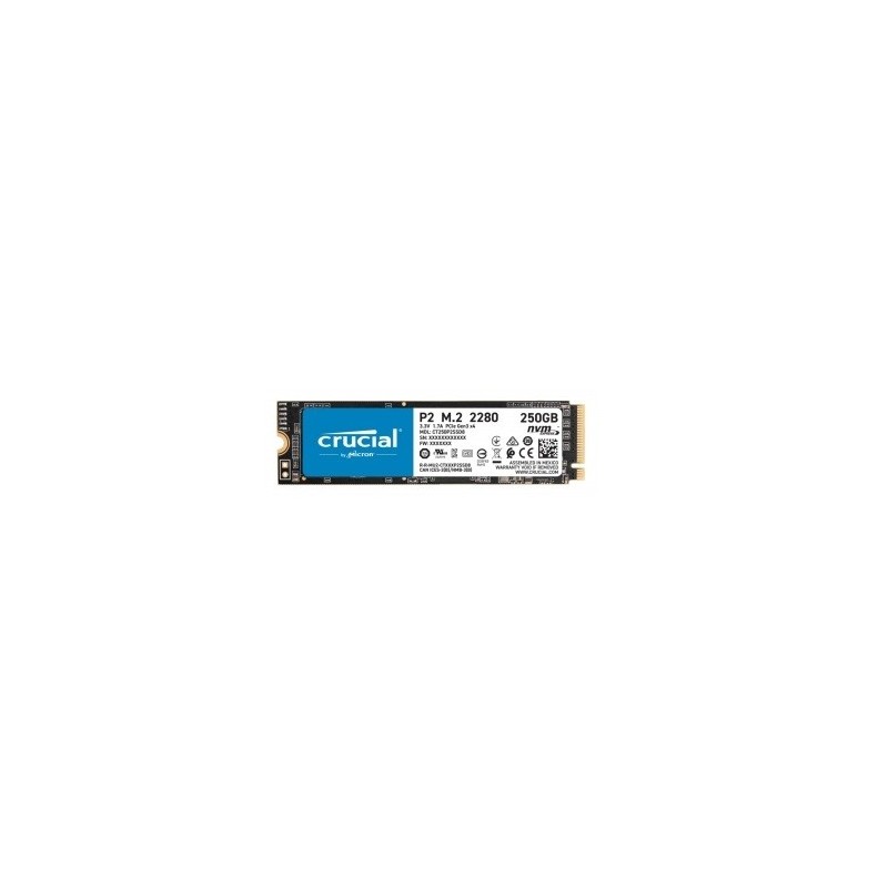 SSD 250GB CRUCIAL P2 M.2 NVME CT250P2SSD8