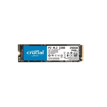 SSD 250GB CRUCIAL P2 M.2 NVME CT250P2SSD8