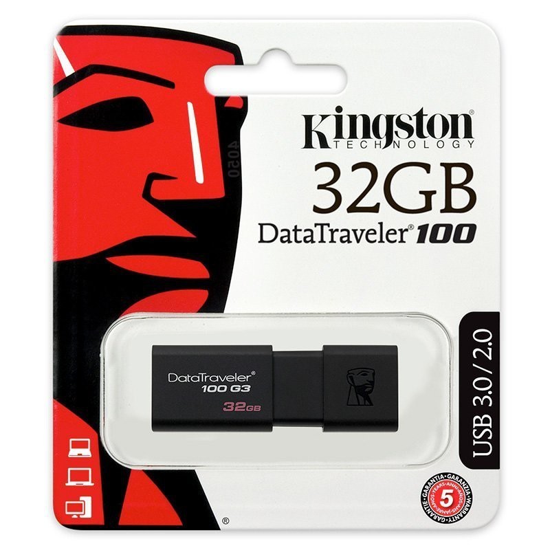 PENDRIVE KINGSTON DT100G3 32GB