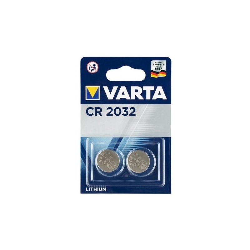 BATTERIA AL LITIO 3 VOLT A BOTTONE CR2032 VARTA