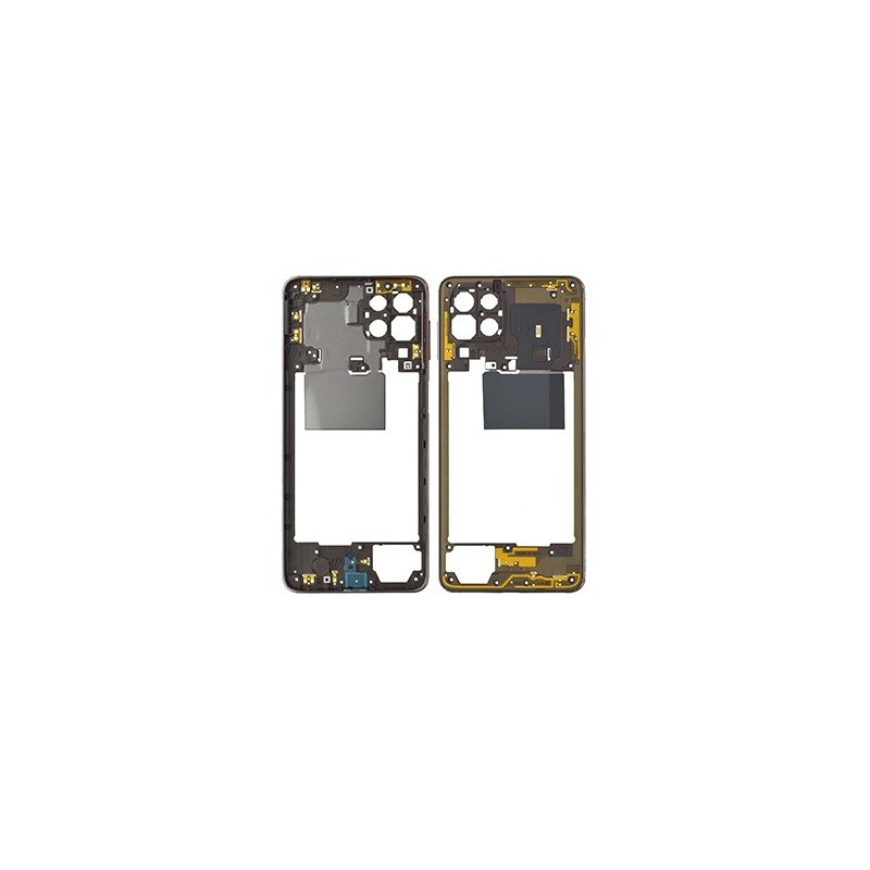 COVER CENTRALE SAMSUNG SM-M536 GALAXY M53 5G MARRONE