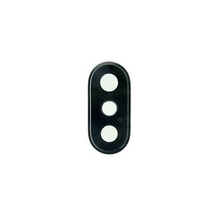 COVER FOTOCAMERA POSTERIORE APPLE IPHONE X NERO