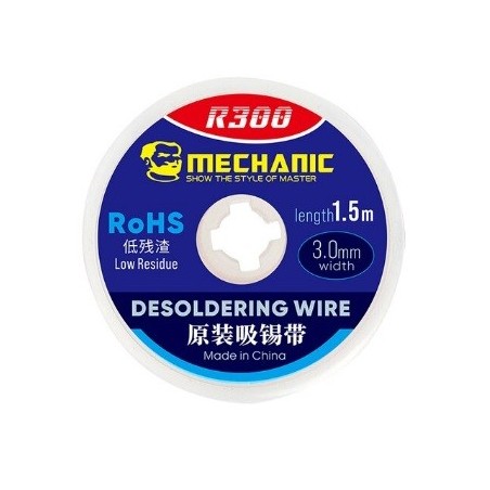 TRECCIA DISSALDANTE 3.0mm MECHANIC R300 3015