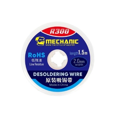 TRECCIA DISSALDANTE 1.0mm MECHANIC R300 1015